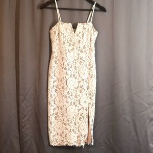 Lulus small bodycon midi dress